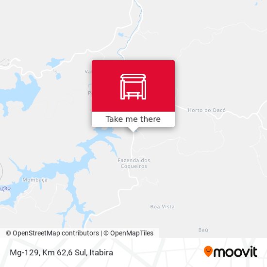 Mg-129, Km 62,6 Sul map