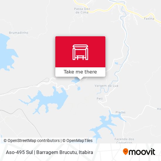 Aso-495 Sul | Barragem Brucutu map