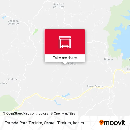 Estrada Para Timirim, Oeste | Timirim map