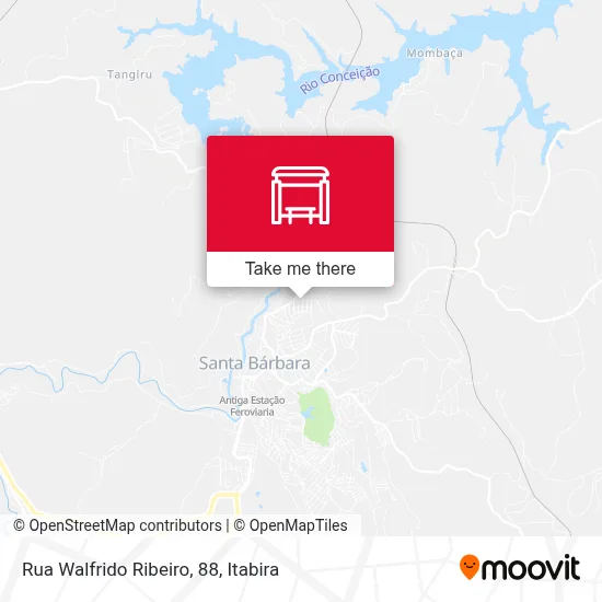 Rua Walfrido Ribeiro, 88 map