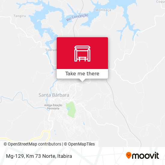 Mg-129, Km 73 Norte map