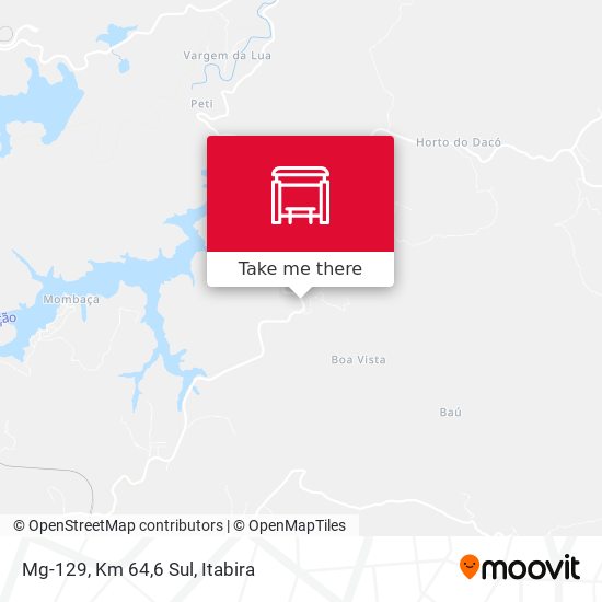 Mg-129, Km 64,6 Sul map