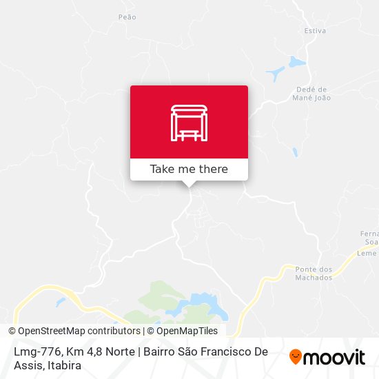 Lmg-776, Km 4,8 Norte | Bairro São Francisco De Assis map