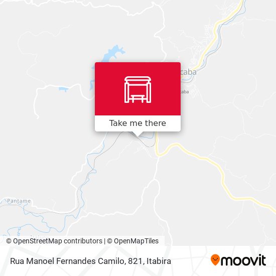 Rua Manoel Fernandes Camilo, 821 map