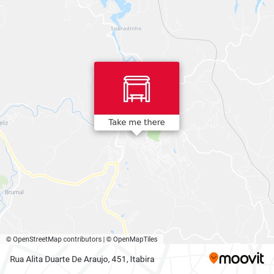 Mapa Rua Alita Duarte De Araujo, 451