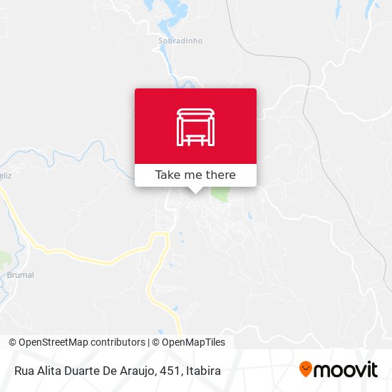 Rua Alita Duarte De Araujo, 451 map