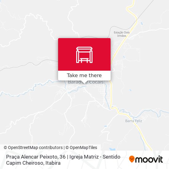 Praça Alencar Peixoto, 36 | Igreja Matriz - Sentido Capim Cheiroso map