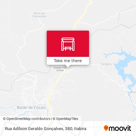 Mapa Rua Adílson Geraldo Gonçalves, 380