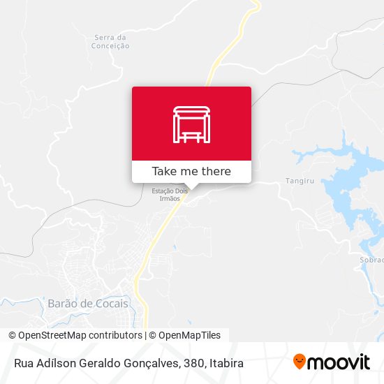 Rua Adílson Geraldo Gonçalves, 380 map