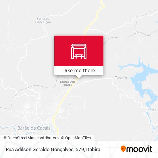 Mapa Rua Adílson Geraldo Gonçalves, 579