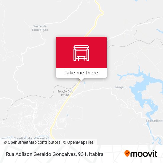 Rua Adílson Geraldo Gonçalves, 931 map