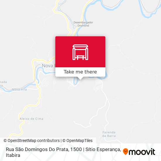 Rua São Domingos Do Prata, 1500 | Sítio Esperança map