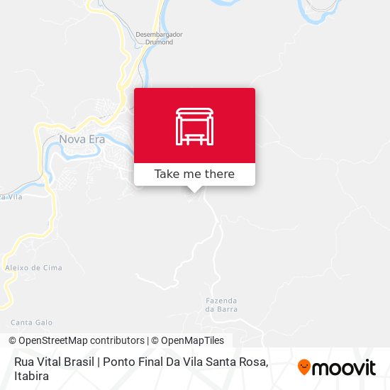 Rua Vital Brasil | Ponto Final Da Vila Santa Rosa map