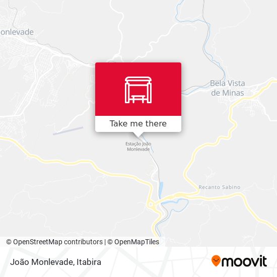 Mapa João Monlevade
