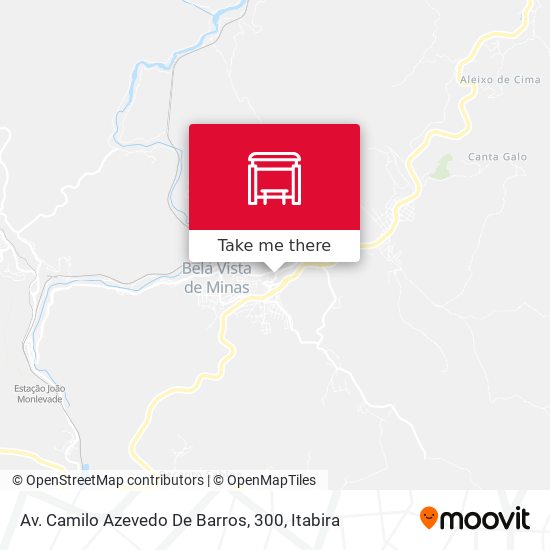 Mapa Av. Camilo Azevedo De Barros, 300