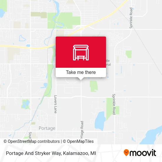 Portage And Stryker Way map
