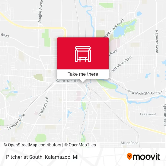 Pitcher at South map