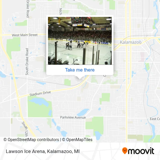 Lawson Ice Arena map
