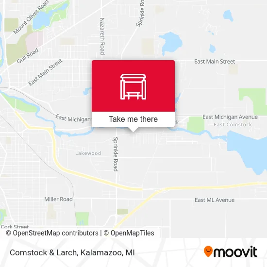 Comstock & Larch map