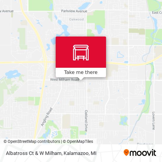 Mapa de Albatross Ct & W Milham