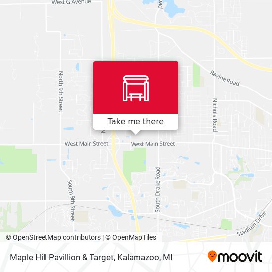 Maple Hill Pavillion & Target map