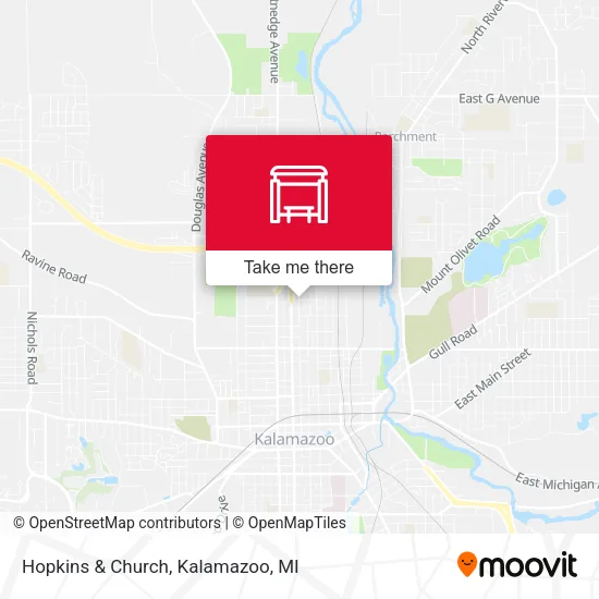 Hopkins & Church map