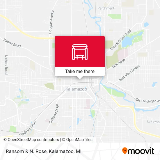 Ransom & N. Rose map