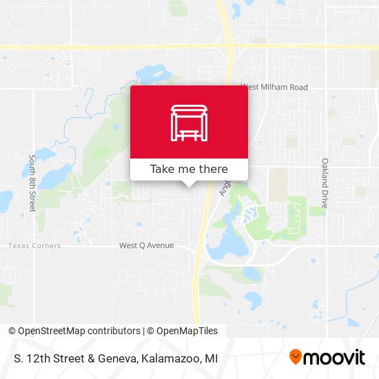 S. 12th Street & Geneva map