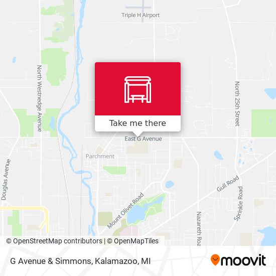 Mapa de G Avenue & Simmons