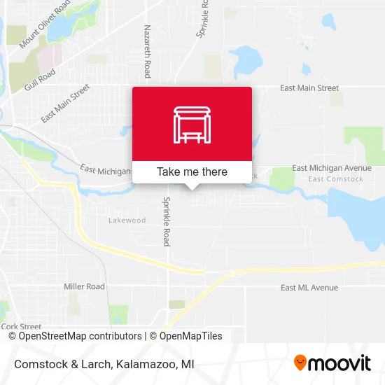 Comstock & Larch map