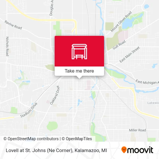 Lovell at St. Johns (Ne Corner) map