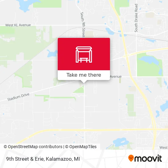 Mapa de 9th Street & Erie