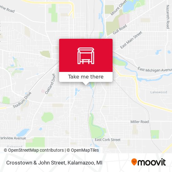 Crosstown & John Street map