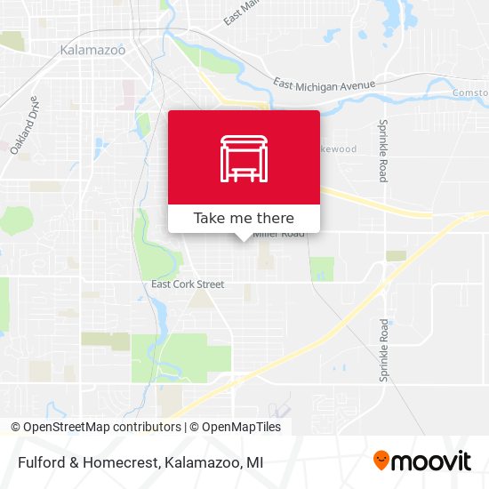 Fulford & Homecrest map