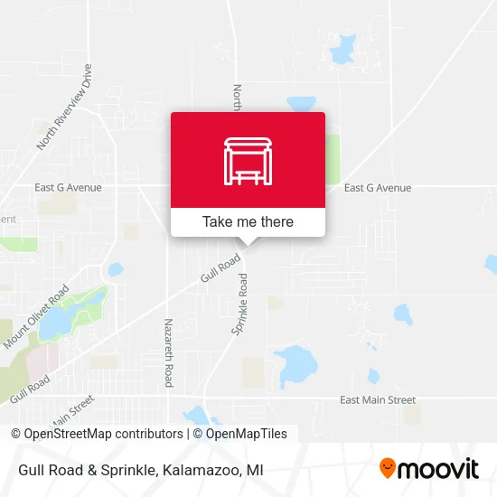 Gull Road & Sprinkle map