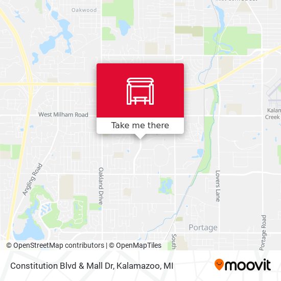 Constitution Blvd & Mall Dr map