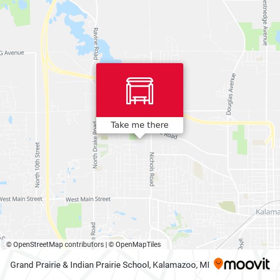 Grand Prairie & Indian Prairie School map