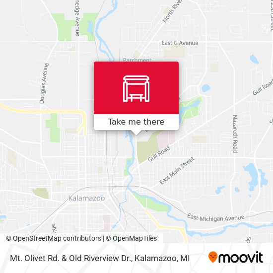 Mt. Olivet Rd. & Old Riverview Dr. map