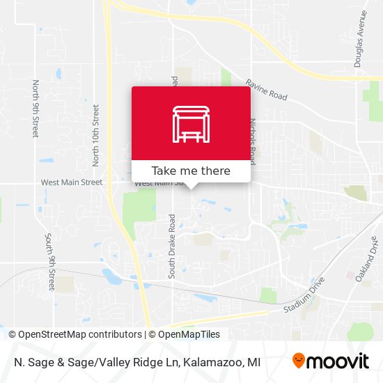 N. Sage & Sage/Valley Ridge Ln map