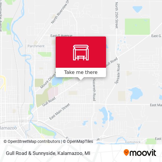 Gull Road & Sunnyside map