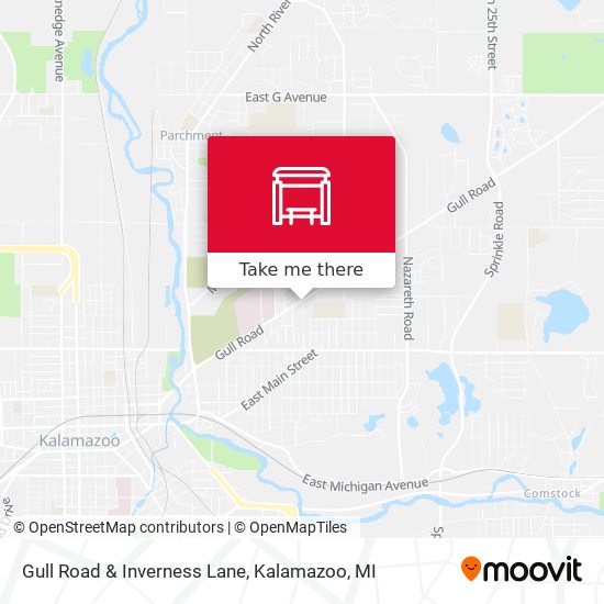 Gull Road & Inverness Lane map