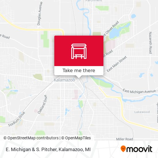 E. Michigan & S. Pitcher map