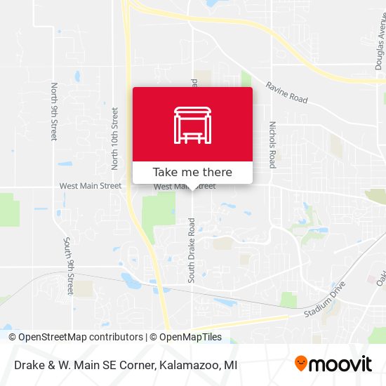 Drake & W. Main SE Corner map