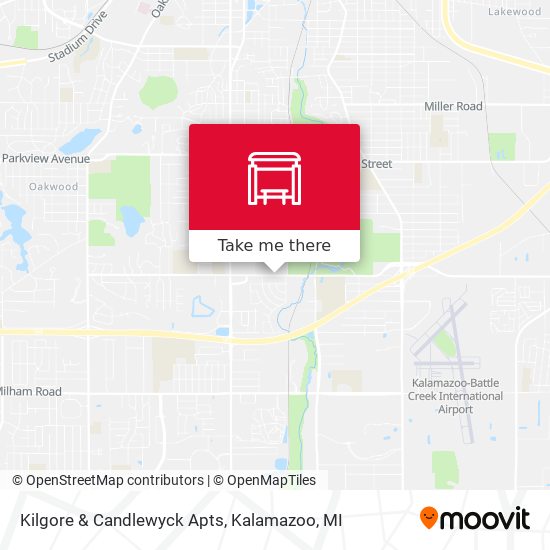 Mapa de Kilgore & Candlewyck Apts