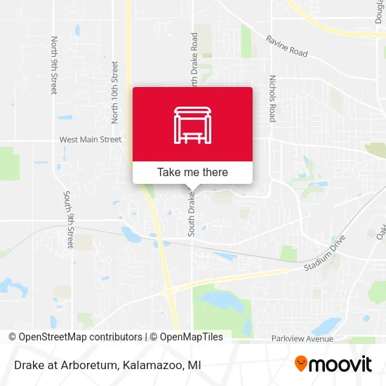 Drake at Arboretum map