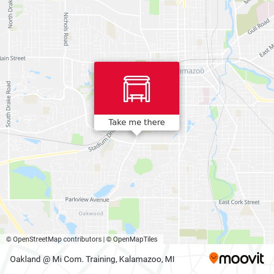 Oakland @ Mi Com. Training map