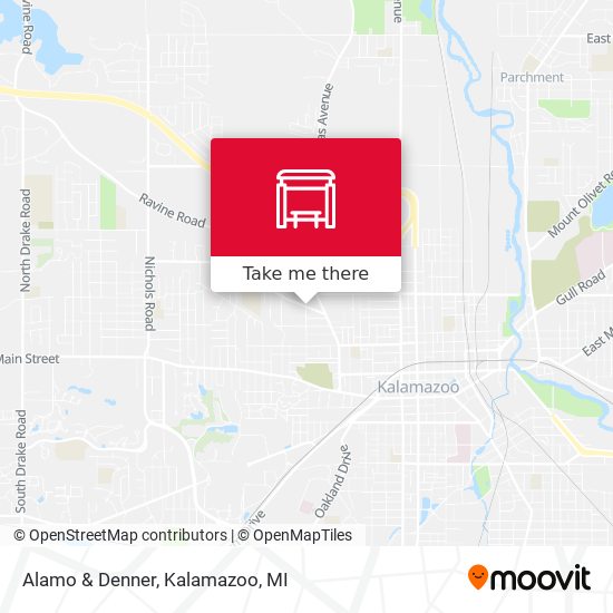 Alamo   & Denner map