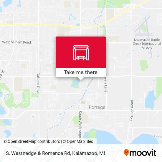 S. Westnedge & Romence Rd map