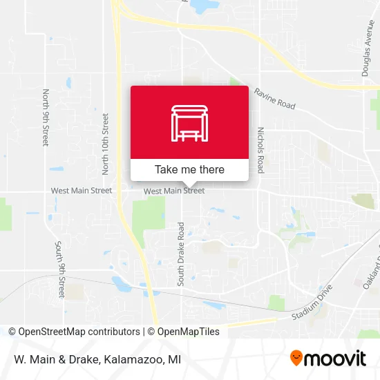 W. Main & Drake map