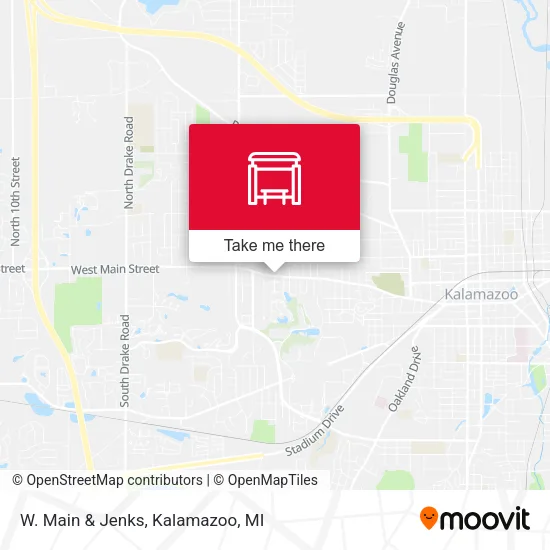 Mapa de W. Main & Jenks